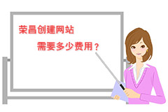 榮昌創(chuàng)建網(wǎng)站需要多少費用？